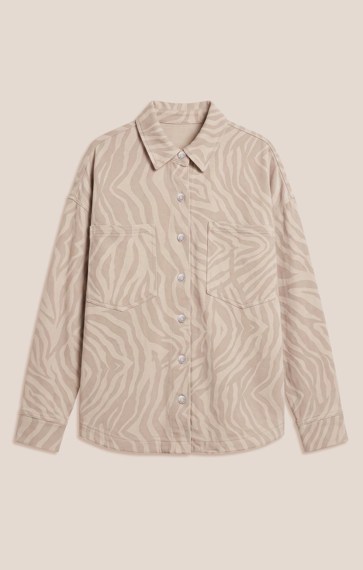 All Day Knit Zebra Jacket